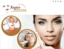 Tablet Screenshot of nuevomilenio.com.pe